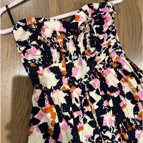 Strapless Boho Hi Low Dress Mimi Chica size medium - Picture 7 of 9